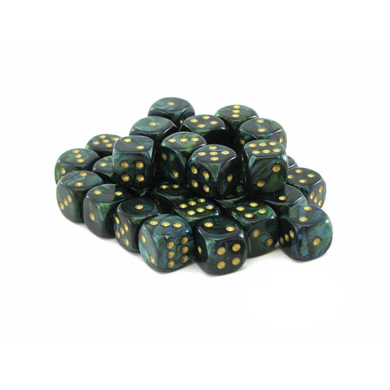 D6 Dés Scarabée 12mm (36 Dés)