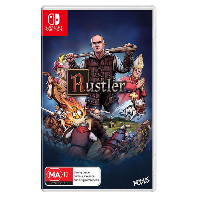 Jeu de chevaux Rustler Grand Theft