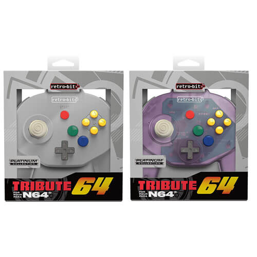 Retro-Bit Tribute64 N64 Wired Controller