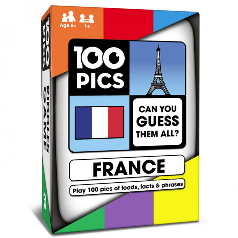 Jeu de cartes Quiz 100 PICS