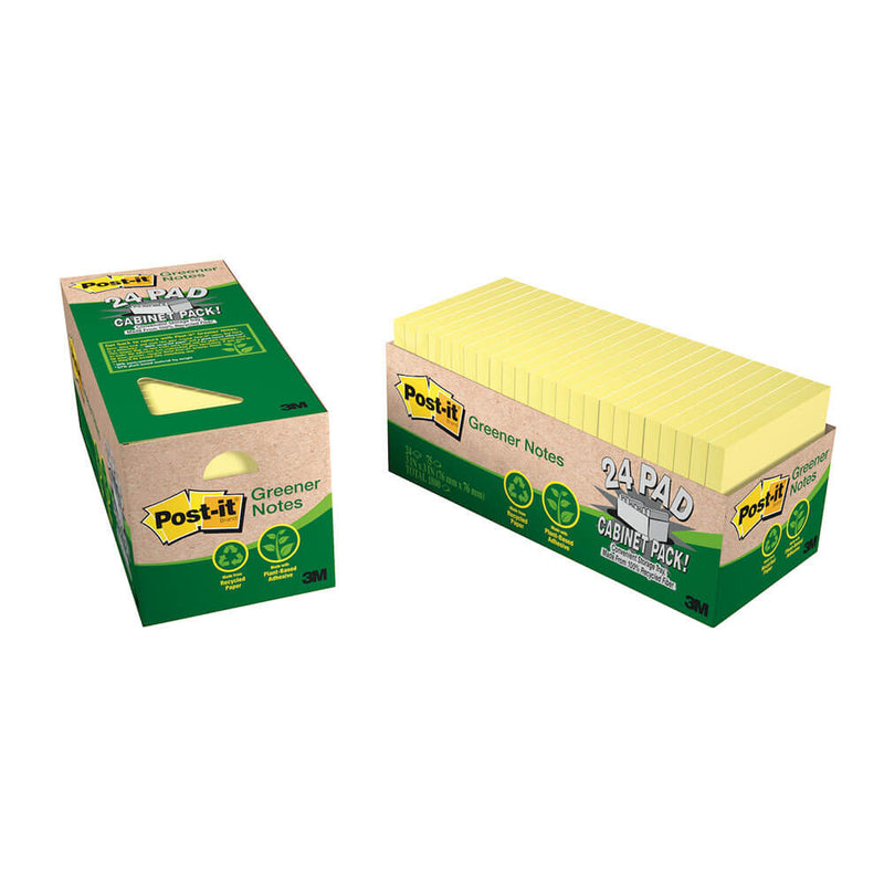 Post-it Notes gerecycled 76x76mm