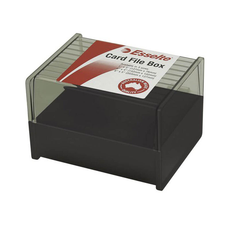 Esselte SWS System Card Box (zwart)