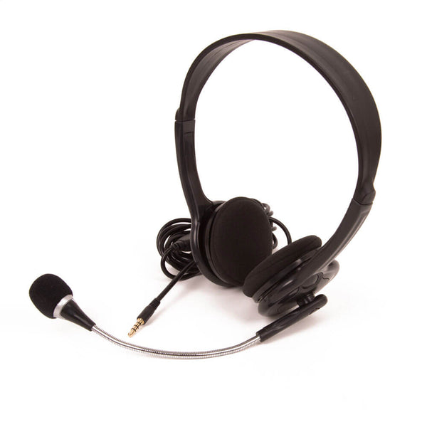 MConnected Multimedia with Mic Single Plug Headset (Black)