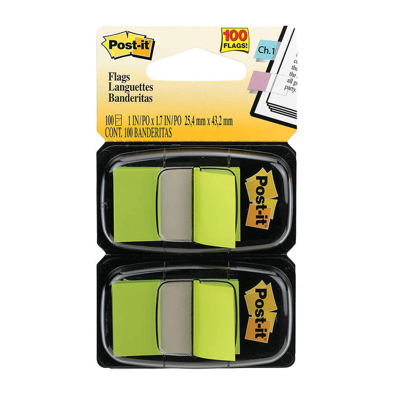 Lot de 2 drapeaux Post-it 100pcs