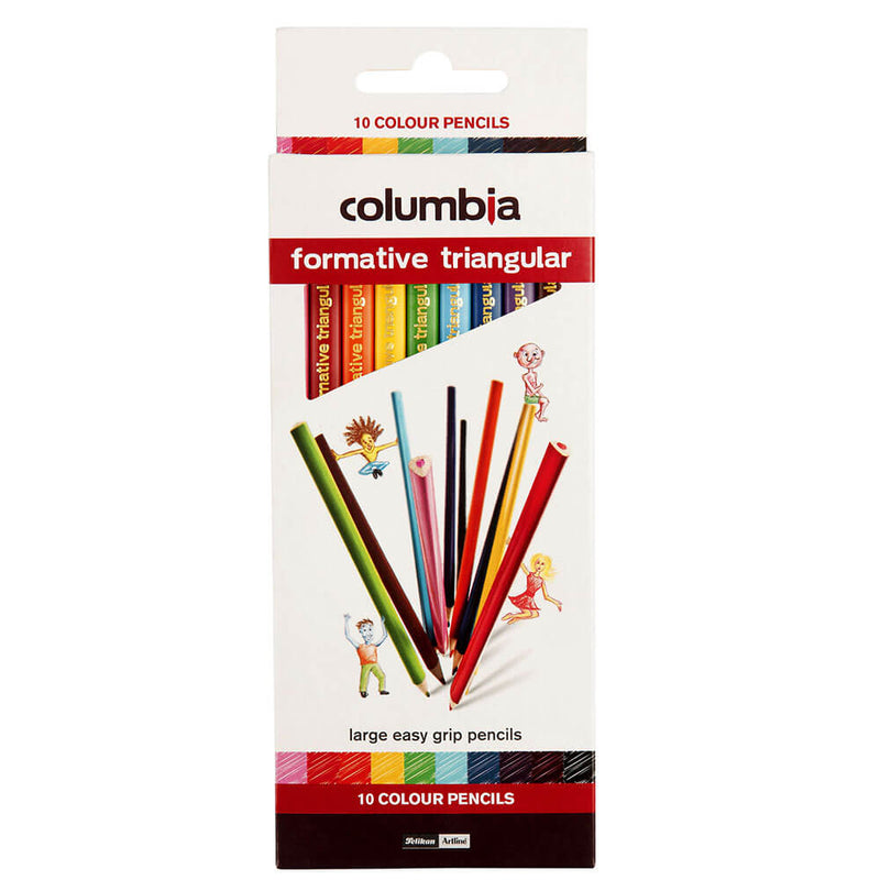 Columbia Formatieve kleurpotloden (10 pk)