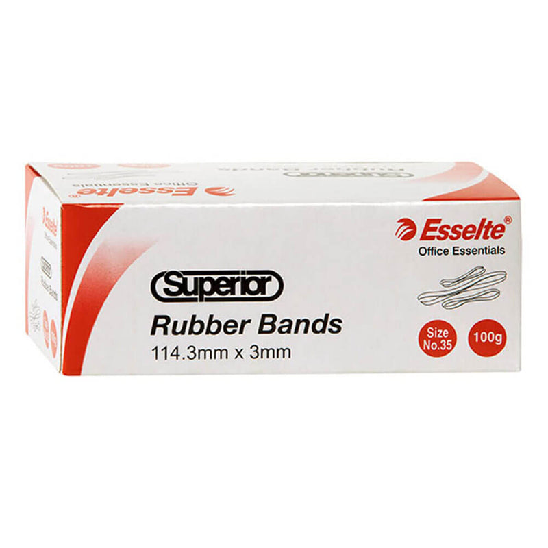 Esselte Superior Rubbers Bands in Box 100G