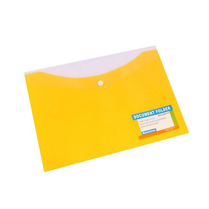 Beautone -knop Document Wallet Close (A4)