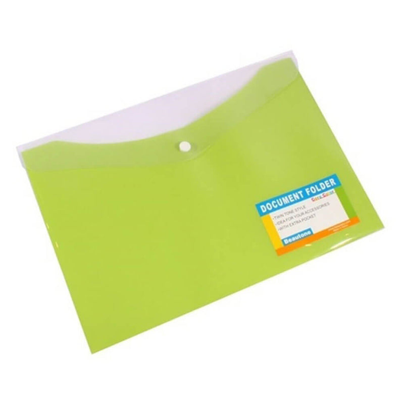 Beautone -knop Document Wallet Close (A4)