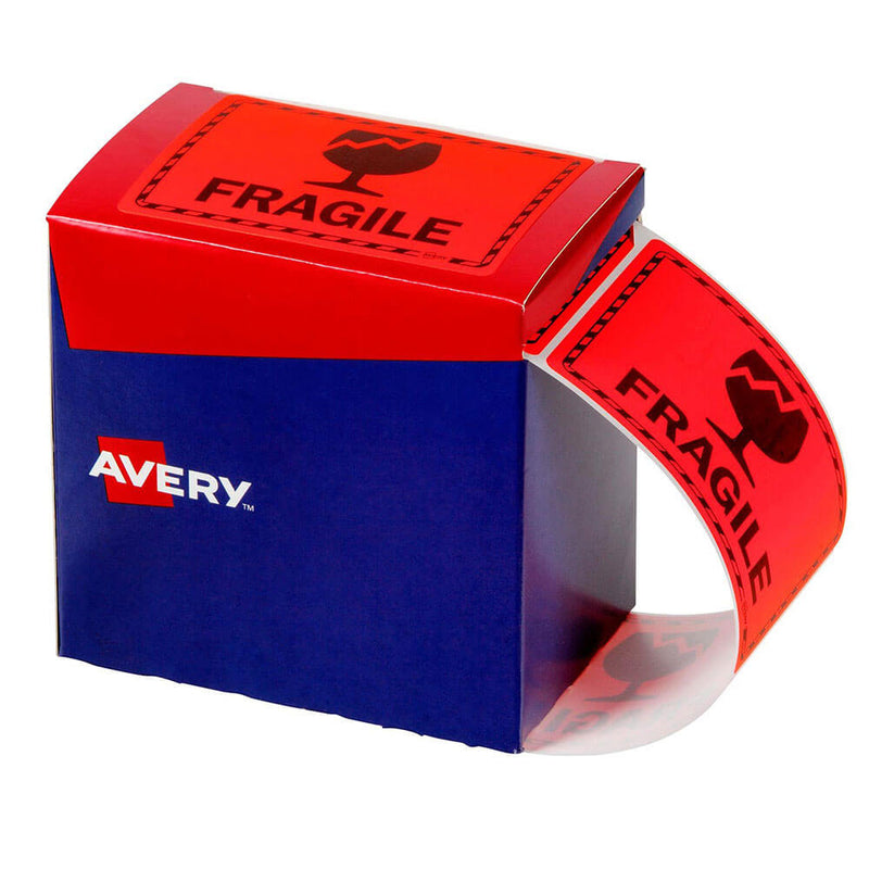 Avery Étiquettes fragiles 750pcs (75x99.6mm)