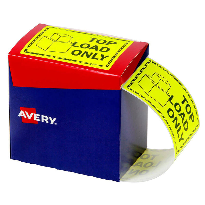 Avery Labels 750 stcs 75x99,6 mm (geel)