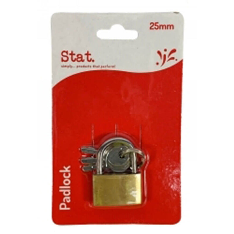 Stat Brass Padlock 25mm