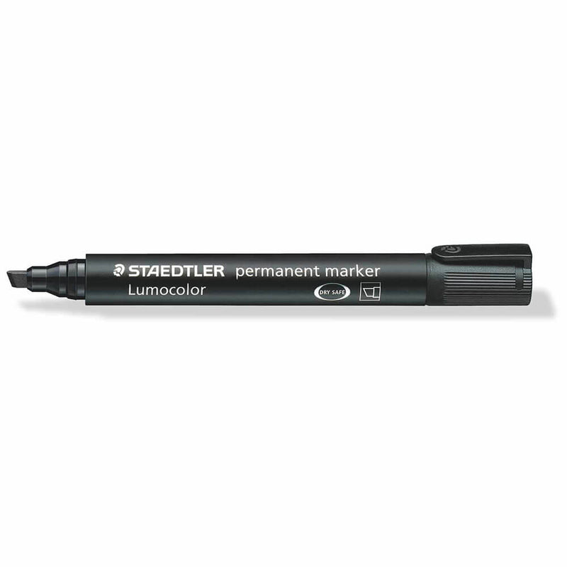 Staedtler Lumocolor marqueur permanent à pointe biseautée 10 pièces