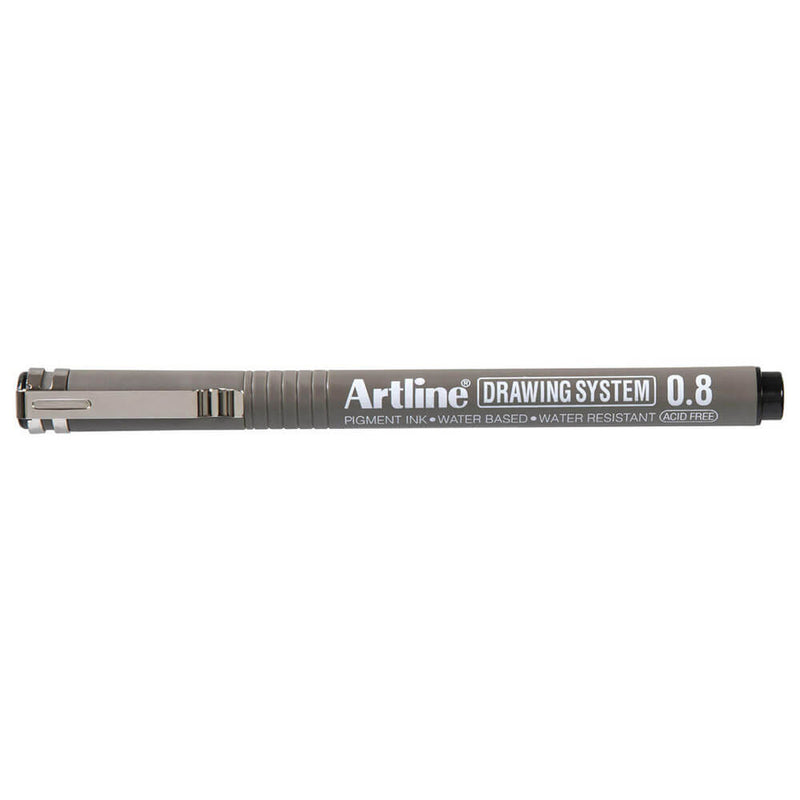 Stylo système de dessin Artline, 12 pièces (noir)