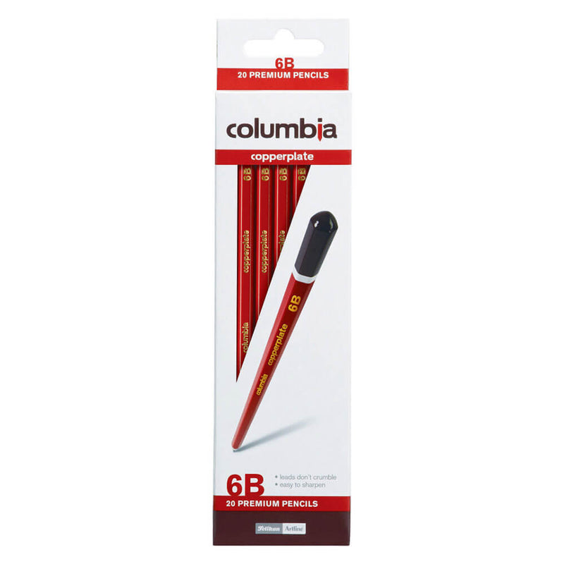 Crayons Columbia Copperplate Premium (boîte de 20)