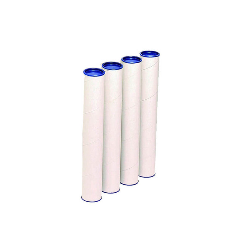 Marbig Mailing Tube 4pk (Blanc)