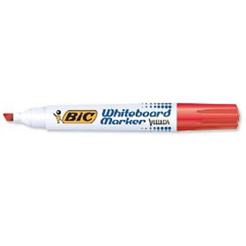 Bic Chisel Tip Whiteboard Marker (Box of 12)