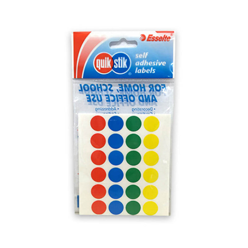 Étiquettes multi-points Quik Stik (paquet de 10)