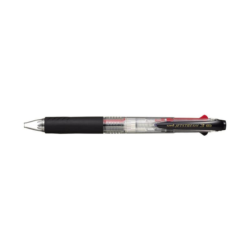 Uni jetstream 3 kleur intrekbare vat pen 1,0 mm