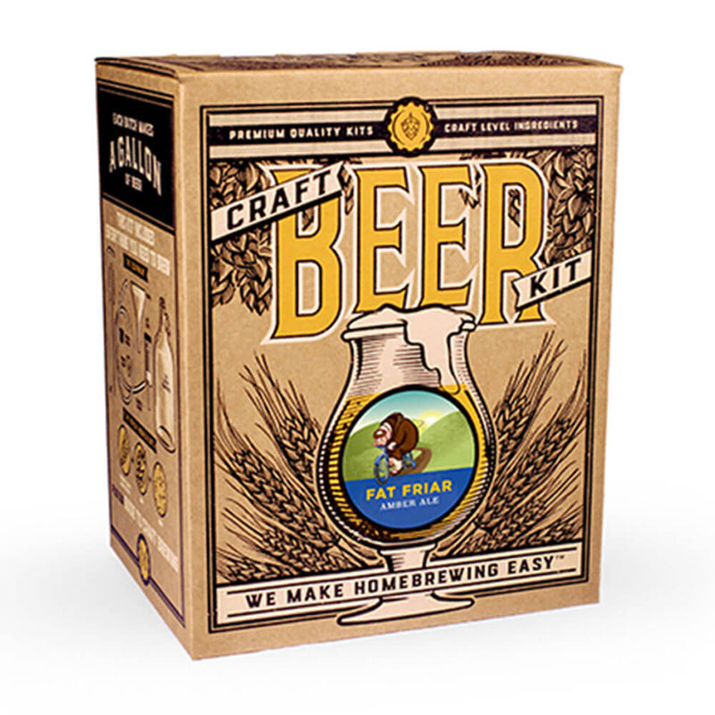 Maak een brouwsel Fat Friar Amber Ale Brewing Kit