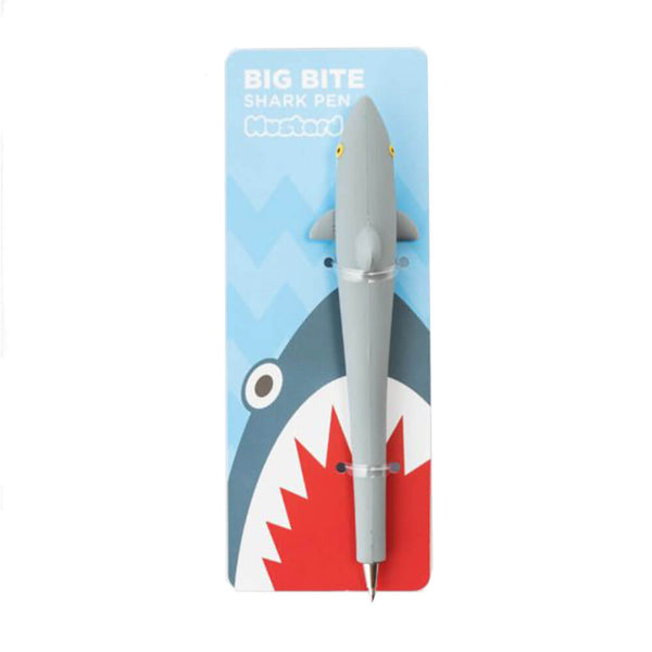 Mustard UK Big Bite Shark Pen