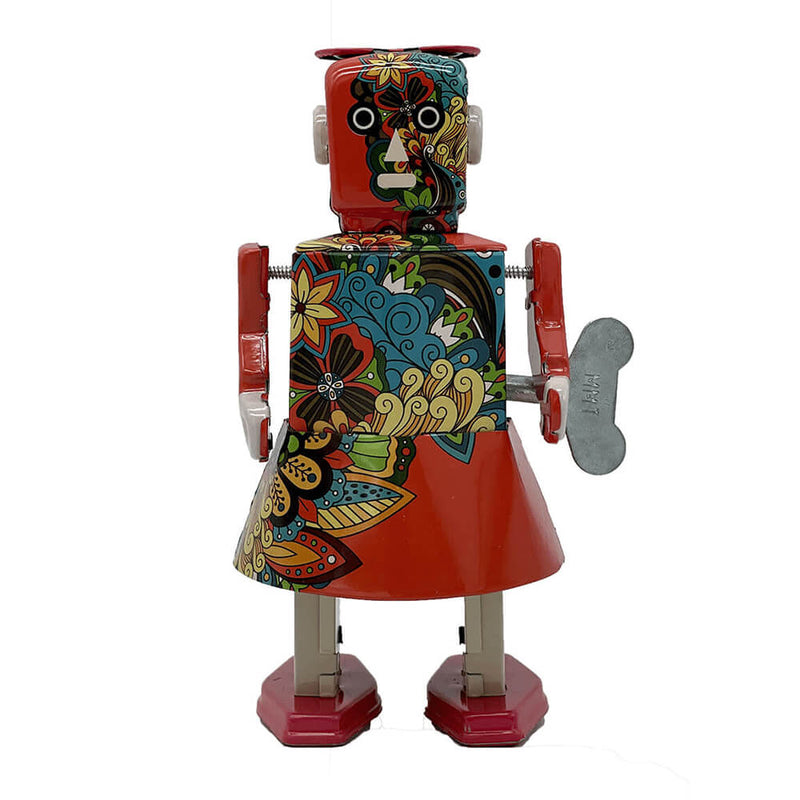 Mr. &amp; Mrs. Tin Robot Jouet 15cm